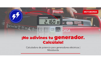 Calculadora de Potencia para Generadores Eléctricos | Motoborda